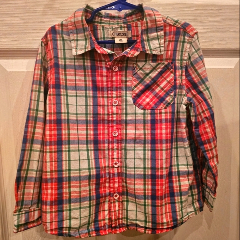 Plaid Button Down Shirt